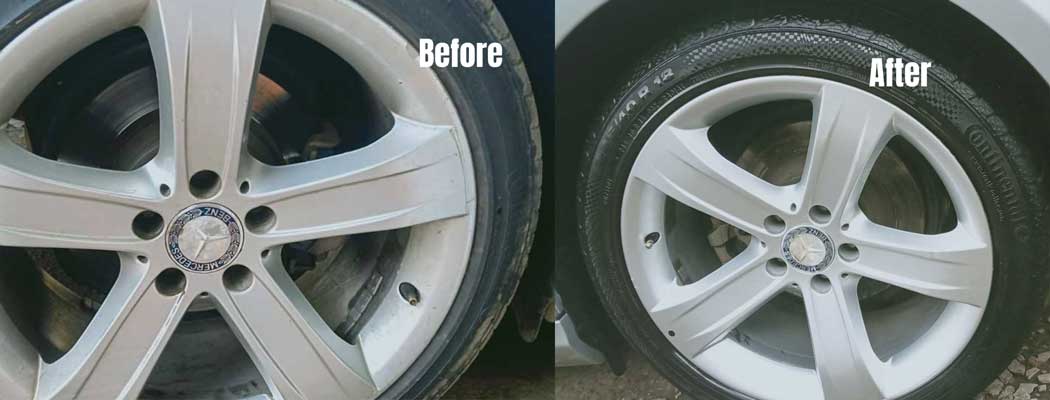 Before and After Rims Detailing