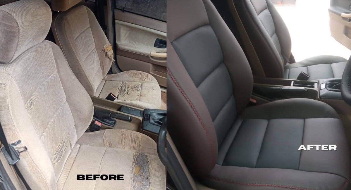 Car Interior Leather Restoration